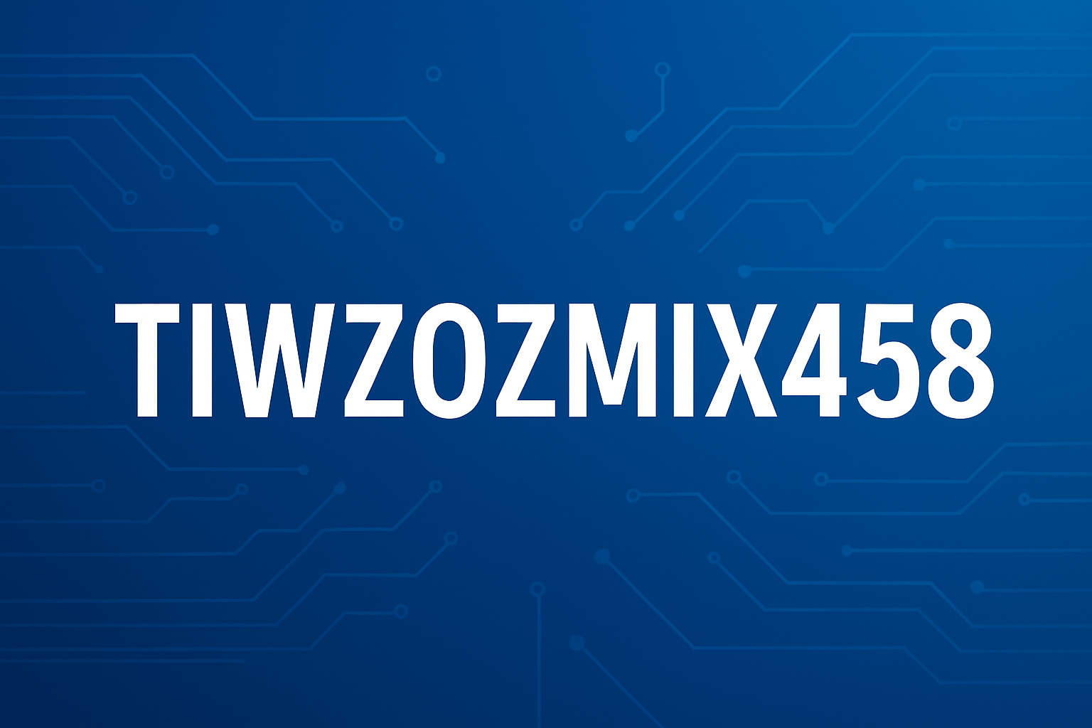 Tiwzozmix458