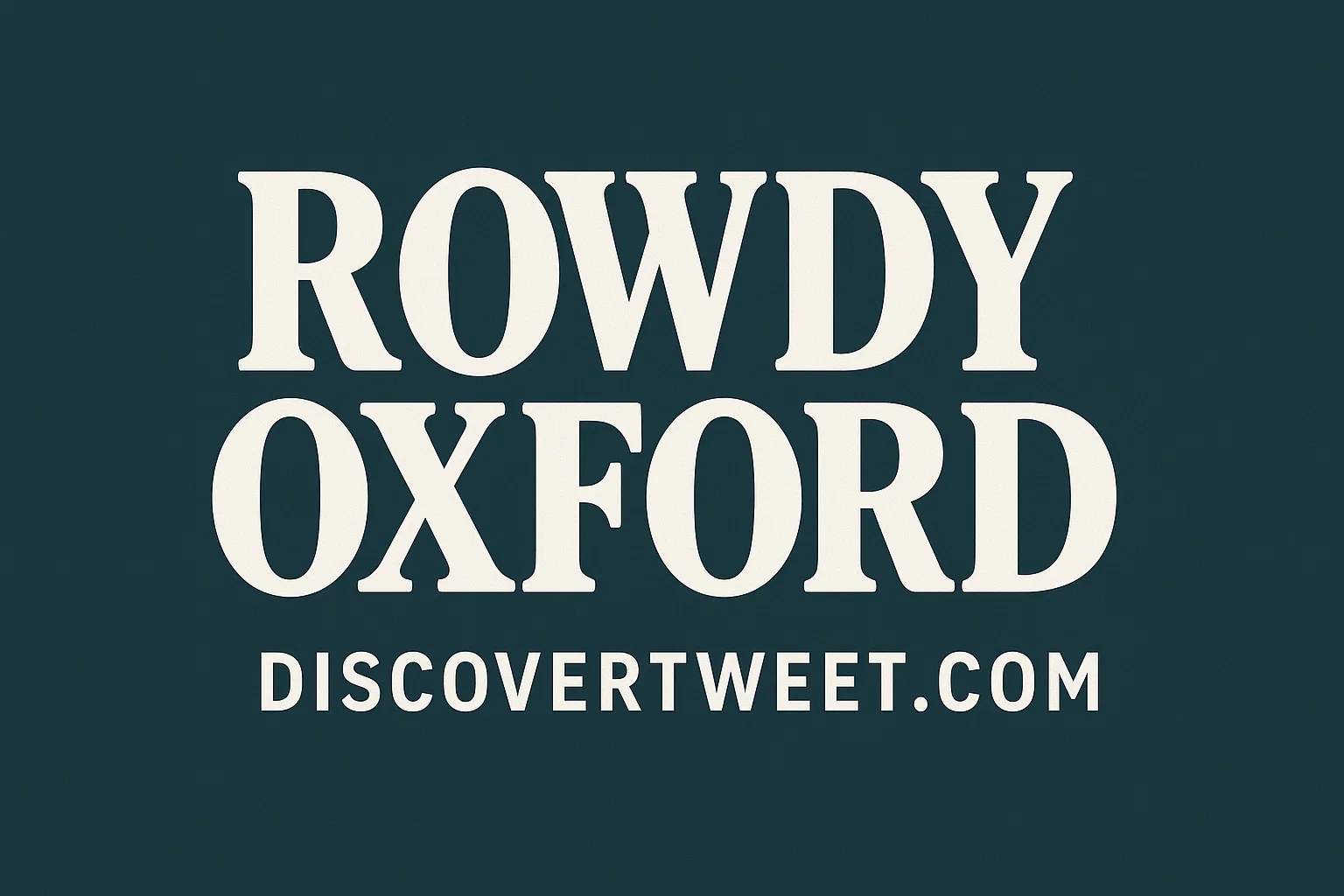 Rowdy Oxford Integris